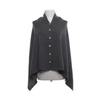 Poncho (Grå) från Davida Cashmere Kashmir