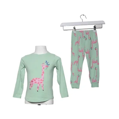 Pajamas (Green, Pink) from Hema Cotton, Elastane