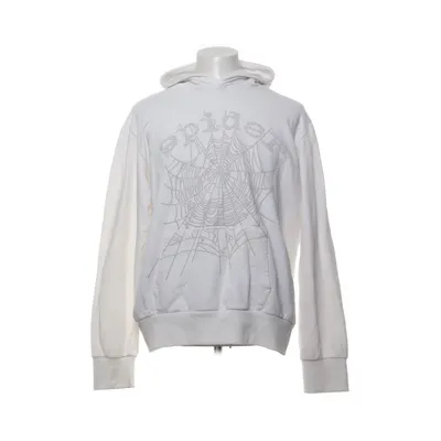 Huvtröja (Vit) från Sp5der Bomull