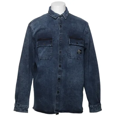 Chemise en jean (Bleu) de Angelo Litrico for C&A Coton, Élasthane, Polyester