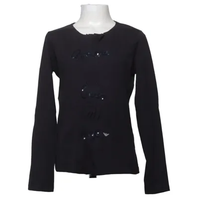 Long sleeve T-shirt (Black) from Armani Junior Cotton