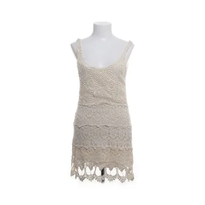 Jurk (Beige) van Review Elastaan, Polyester