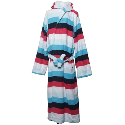 Peignoir (Bleu, Rose, Blanc) de Sanetta Coton, Polyester