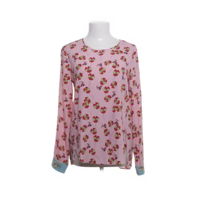 Blouse (Pink, Multicolored) from Herzen´s Angelegenheit Elastane, Silk