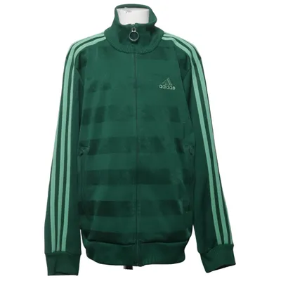 Træningsjakke (Grøn) fra Adidas Bomuld, Polyester