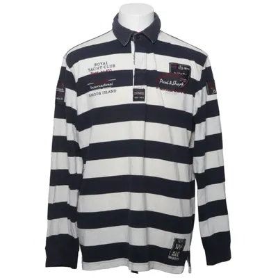 Rugby shirt (Blue, White) from Paul & Shark Cotton