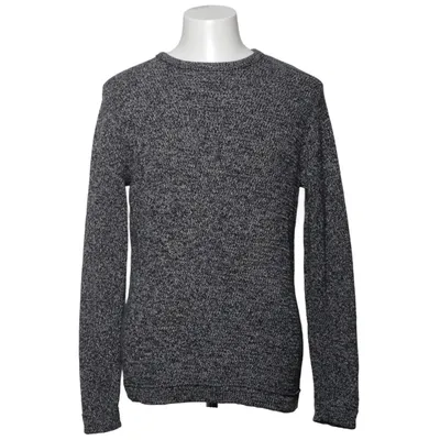 Sweater (Black, White) from Selected Homme Organic cotton
