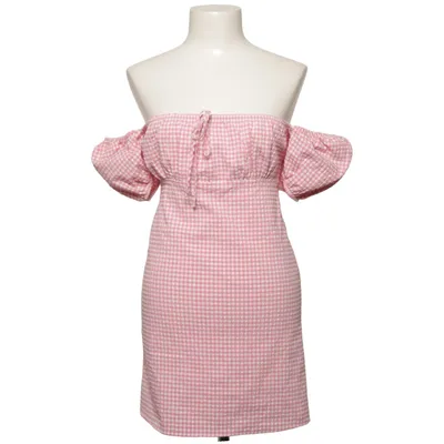 Dress (Pink, White) from Zara Cotton