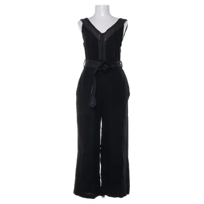 Byxdress (Svart) från Tahari Bomull, Linne, Viskos