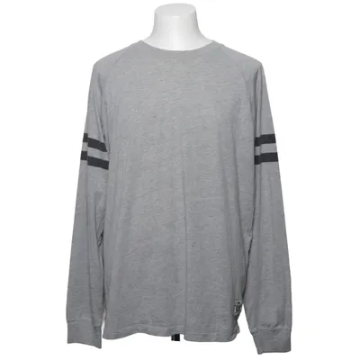 Long sleeve T-shirt (Gray) from Alis Cotton, Polyester