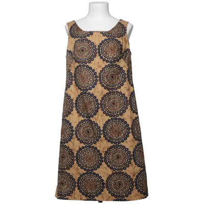 Klänning (Beige, Blå, Brun, Flerfärgad) från Modell
