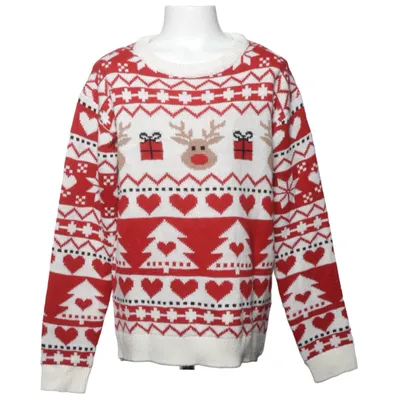 Julesweater (Rød, Hvid) fra Destination Akryl
