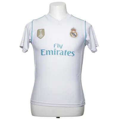 Maillot de football (Blanc, Bleu) de Real Madrid Polyester