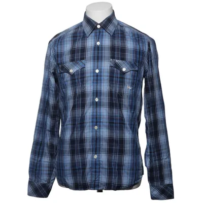 Flanellhemd (Blau, Schwarz, Weiß) von Encore Baumwolle
