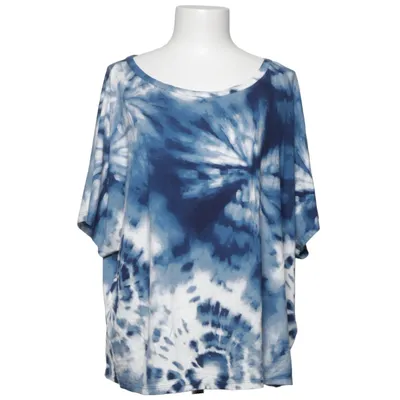 T-shirt (Blå, Hvid) fra Tatuum Elastan, Viscose