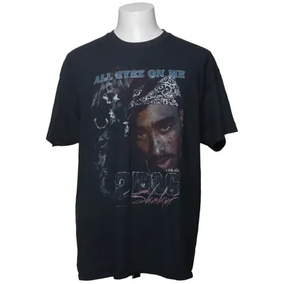 T-shirt (Grå) fra 2Pac Bomuld