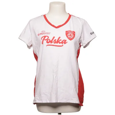 Voetbalshirt (Wit, Rood) van Uefa Katoen, Elastaan