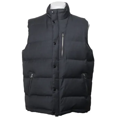 Outer vest (Gray) from Paul Rosen Down, Feather, Polyester, Wool