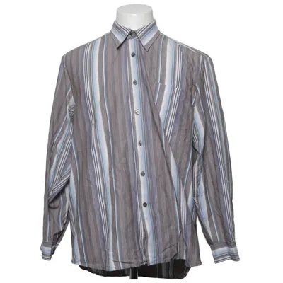 Skjorta (Brun, Blå, Vit) från Lerros Bomull, Polyester