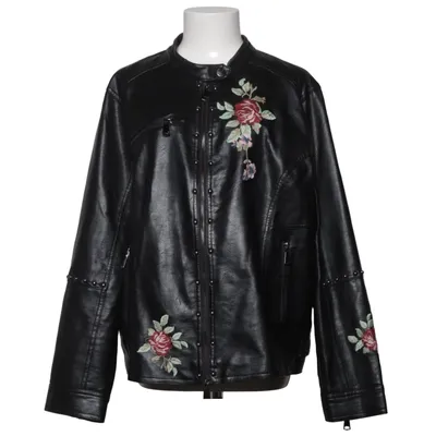 Bikerjack (Zwart, Meerkleurig) van Cellbes Woman Katoen, Polyester, Viscose