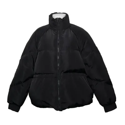 Daunenjacke (Grau) von Ganni Daune, Feder, Polyester
