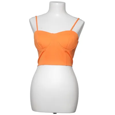 Crop top (Orange) from Bebo Elastane, Polyester