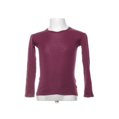 T-shirt à manches longues (Violet) de Engel Soie, Laine