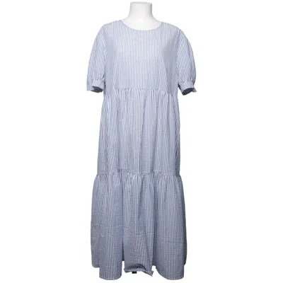 Klänning (Blå, Vit) från BYIC Polyester, Viskos