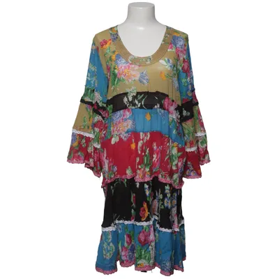 Dress (Blue, Pink, Multicolored) from TurQuoise Cotton