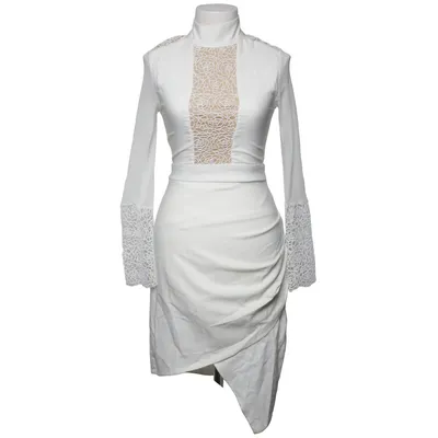 Klänning (Vit) från Miss Cix Elastan, Polyester