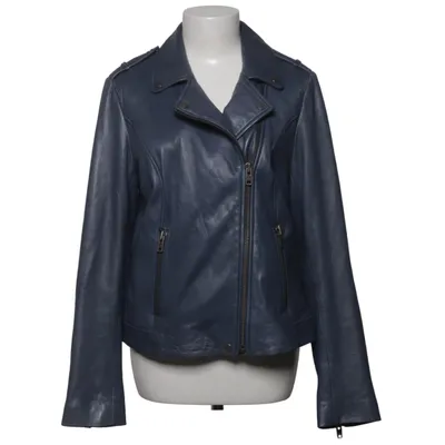 Bikerjack (Blauw) van Onstage Leer