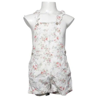 Hängselshorts (Vit, Flerfärgad) från Newbie by KappAhl Bomull