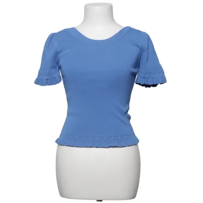 Top (Blue) from Sandro Elastane, Polyamide, Viscose