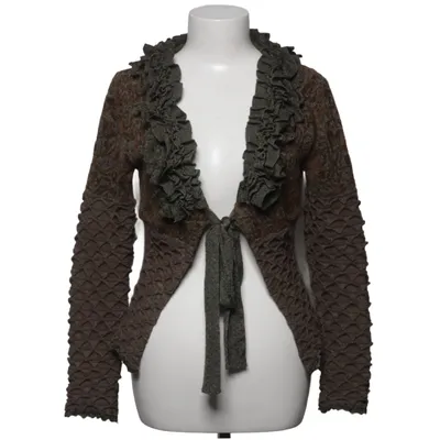 Strickjacke (Grün, Braun) von Eva & Claudi