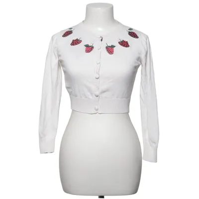 Cardigan (Wit, Rood, Groen) van Collectif London Katoen