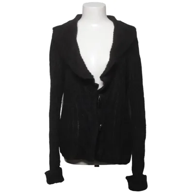 Cardigan (Noir) de Cue Acrylique, Mohair, Polyamide