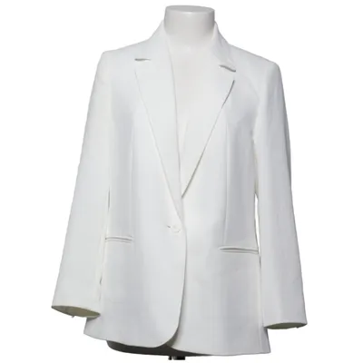 Kavaj (Vit) från Adolfo Dominguez Polyester, Viskos