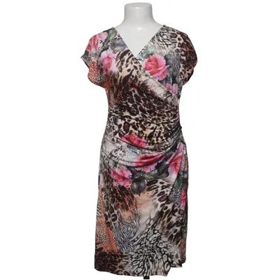 Dress (Brown, Multicolored) from Simplicity New York Elastane, Viscose