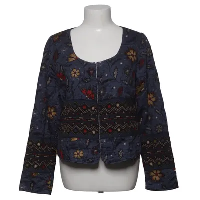 Jacke (Blau, Mehrfarbig) von Gudrun Sjödén Bio-Baumwolle