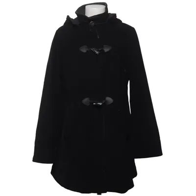 Duffle jas (Zwart) van Hettemarks Kasjmier, Polyamide, Polyester, Wol