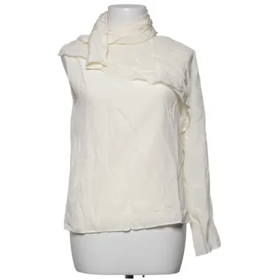 Blouse (White) from MOTF Silk, Viscose