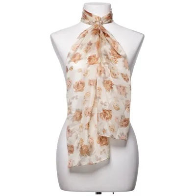 Sjal (Beige, Brun, Rosa) från Accessories by Indiska Silke