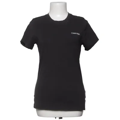 T-shirt (Zwart) van Calvin Klein Sleepwear Katoen, Elastaan