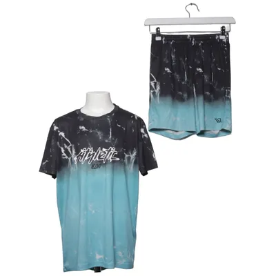 Träningsset (Svart, Blå) från Reaction Polyester
