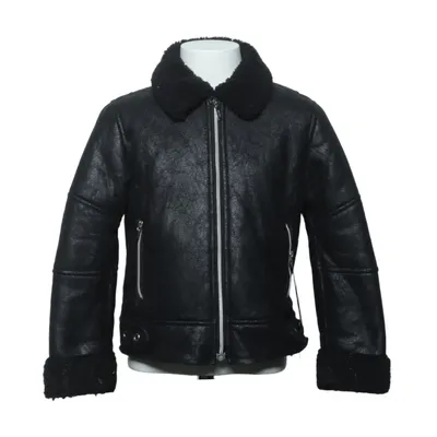 Shearling jacket (Black) from Mayoral Polyester