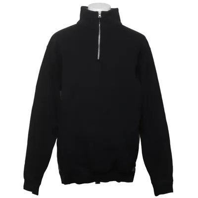 Collegetröja (Svart) från Active Wear Bomull, Polyester