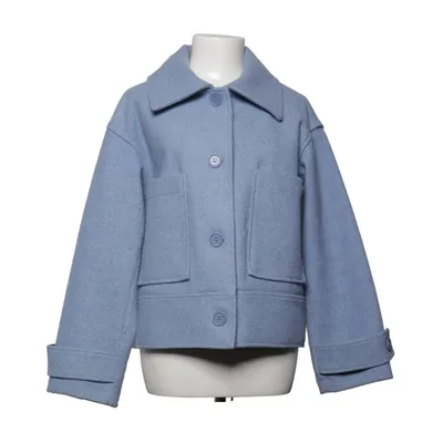 Jacket (Blue) from KappAhl Acrylic, Polyester, Viscose