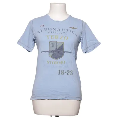 T-shirt (Blauw) van Aeronautica Militare Katoen