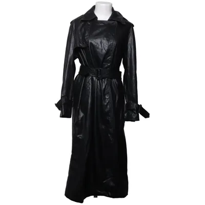 Trenchcoat (Sort) fra Zara Polyester, Polyurethan