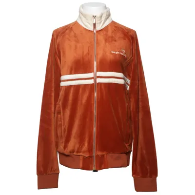 Jacket (Brown, White) from Sergio Tacchini Elastane, Polyester